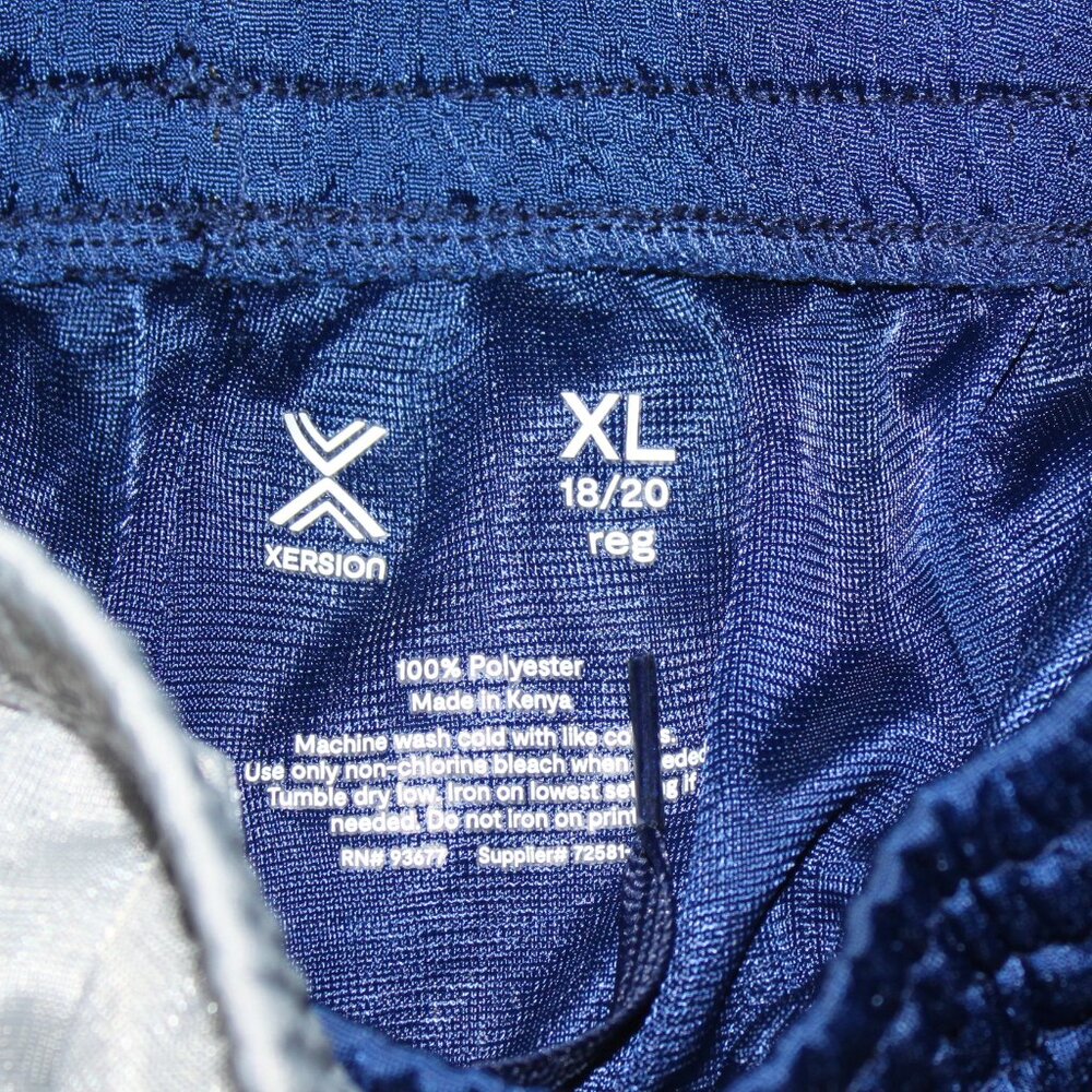 2-Pairs of Boy's Xersion Long Basketball Shorts - Size Youth XL 18/20 - Picture 6 of 6